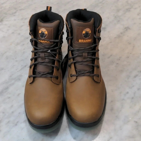 Brahma Mens Work Boots - Picture 1 of 12